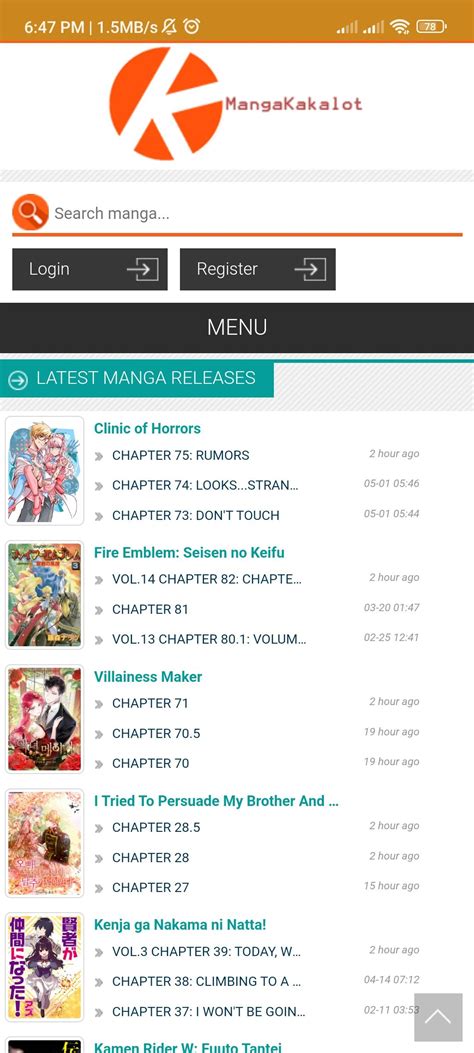 mangkakalot|Online Manga List .